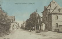 Lapleau : "Lapleau (Corrèze) - Grande rue".