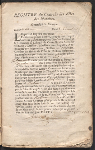 28 novembre 1714-1er juin 1716