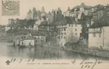 Uzerche : "Corrèze - 37 - Uzerche, les vieux châteaux".