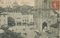 Tulle : "154 - Tulle - La place du marché".