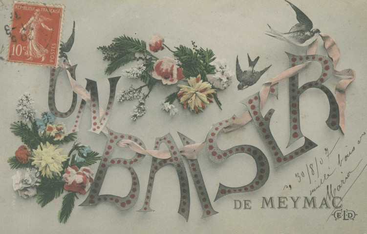 Meymac : "Un baiser de Meymac".