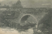 Gimel : "La Corrèze illustrée - Gimel. - Le pont".