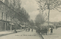 Brive-la-Gaillarde : "Corrèze - 48 - Brive, avenue de Paris".