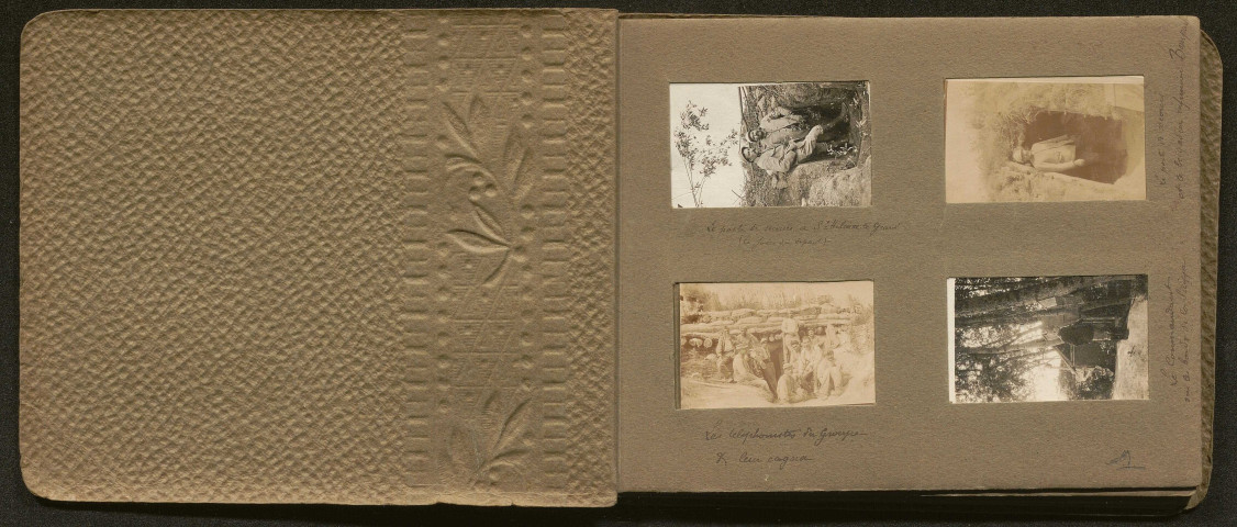 Vues générales de l'album photo.