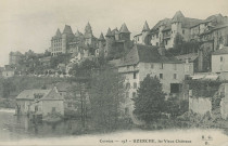 Uzerche : "Corrèze - 193 - Uzerche, les vieux châteaux".