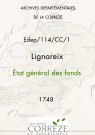 État général des fonds. 28 mai-11 juin 1748