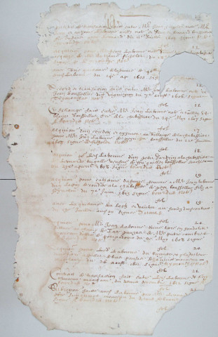 Répertoire chronologique : 14 février 1587-5 février 1624