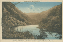 Marcillac-la-Croisille : "La Corrèze touristique - Gorges de la Dordogne - La rivière au Donadieux - Nougein de Marcillac-la-Croisille".