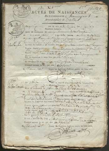 Naissances (1803-1824)