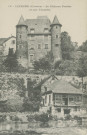 Uzerche : "16 - Uzerche (Corrèze) - Le Château Pontier et une tannerie".