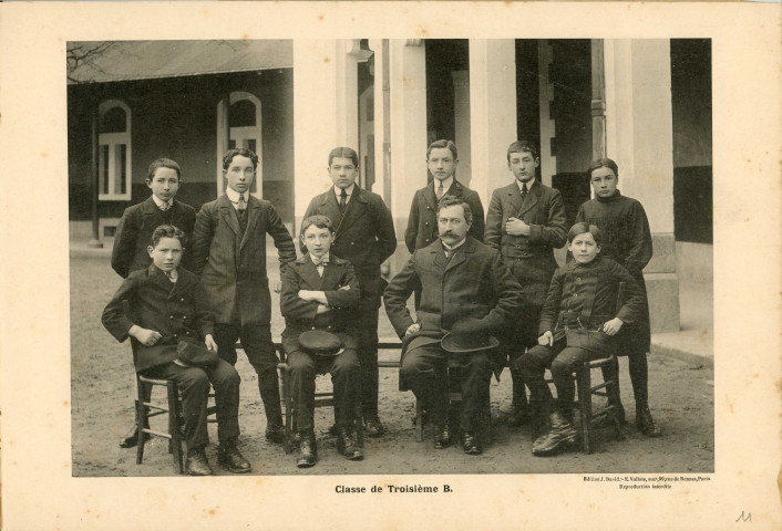 Classe de troisième B.