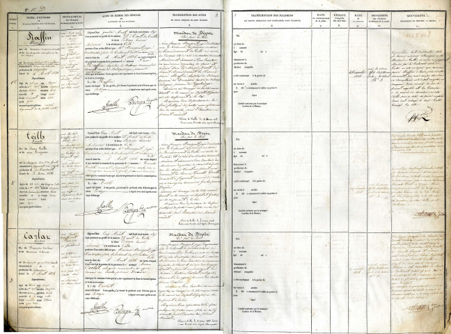 3 août 1836 - 19 août 1843