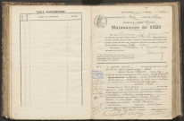 Naissances (1903-1942).