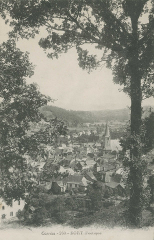Bort-les-Orgues : "Corrèze - 260 - Bort poétique".
