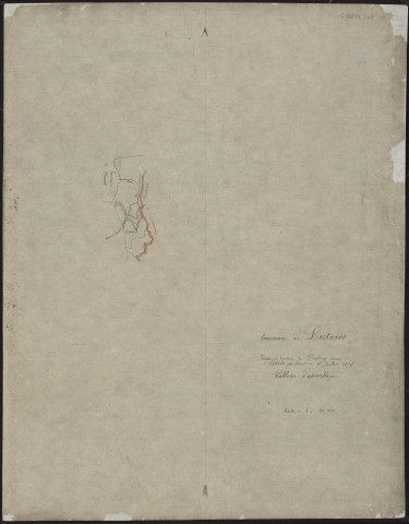 Tableau d'assemblage tiré de Pradines