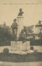 Brive-la-Gaillarde : "7 - Brive - Monument colonel Germain - jardin de la place Thiers".