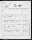 Tables décennales des mariages (1943-1952)