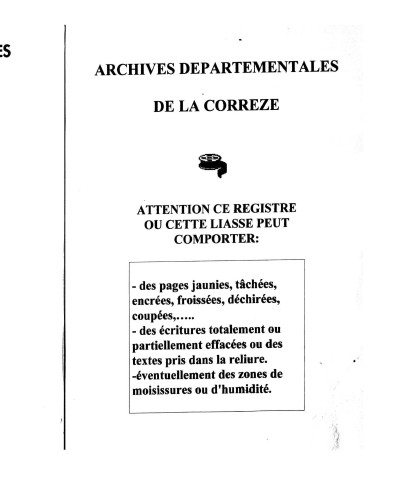 Décès (1803-1822)