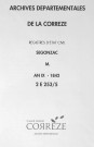 Mariages (1801-1842)