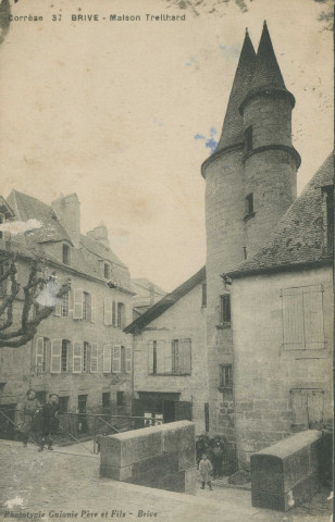 Brive-la-Gaillarde : "Corrèze - 37 - Brive - Maison Treilhard".