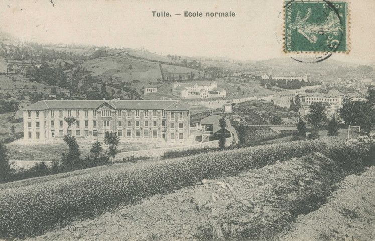 Tulle : "Tulle. - Ecole normale".