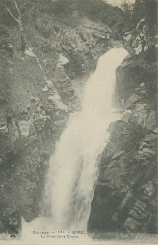 Gimel : "Corrèze - 131 - Gimel - La première chute".