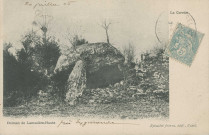 Lamazière-Haute : "Dolmen de Lamazière-Haute.".