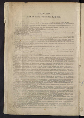 Classe 1915 : matricules 610 à 1000.