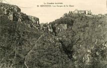 "La Corrèze Illustrée. 98. Servières. Les gorges de la Glane".