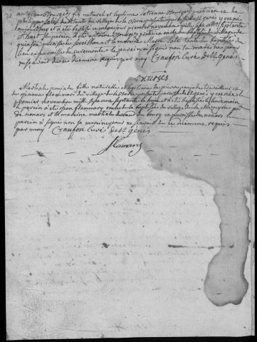Baptêmes, mariages, sépultures (1778-1791)