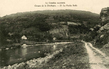 "La Corrèze Illustrée. Gorges de la Dordogne. - 25. La roche Buffe".