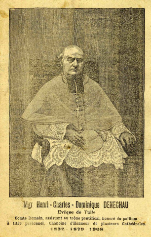 Portrait d'Henri-Charles-Dominique Denéchau.
