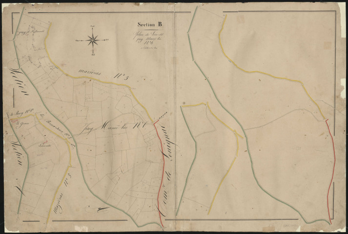 Section B6 de Puy-Manié-Bas