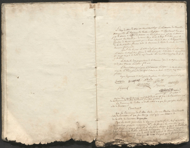 Délibérations du conseil municipal. 05 mars 1826-11 mars 1838