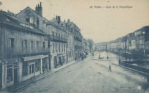 Tulle : "43. Tulle - Quai de la République".