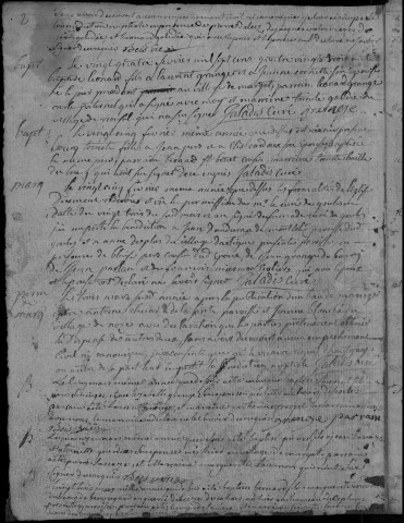 Baptêmes, mariages, sépultures (1783-1792)