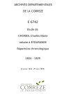 Répertoire chronologique : 3 janvier 1824-29 mars 1829