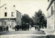 Caserne Brune, entrée.