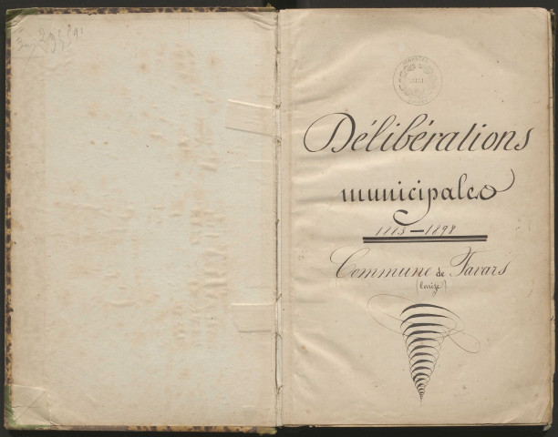 Délibérations du conseil municipal. 11 février 1883-30 octobre 1898
