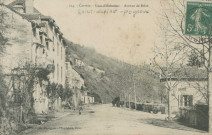 Saint-Hilaire-Peyroux : "214. - Corrèze. - Gare d'Aubazine. - Avenue de Brive".
