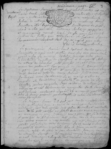 Baptêmes, mariages, sépultures (1730-1752)