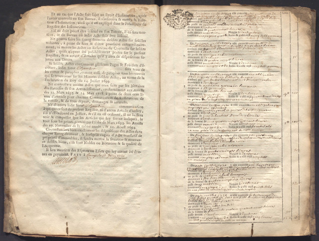 6 juillet 1720-20 juillet 1722