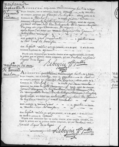 Naissances (1800-1842)