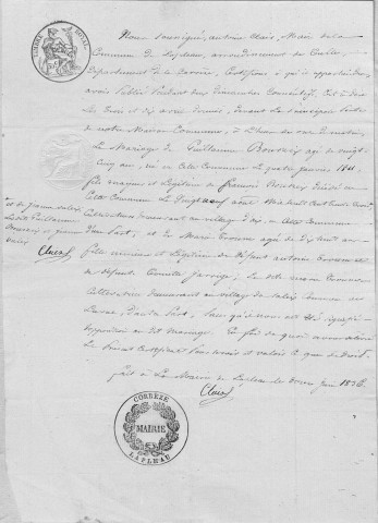 Mariages (1803-1848)