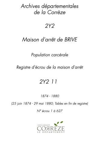 25 juin 1874 - 29 mai 1880