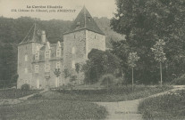 Saint-Martial-Entraygues : "La Corrèze illustrée - 104. Château du Gibanel, près Argentat".