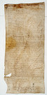 Parchemin : acte concernant François de la Tour, vicomte de Turenne. 09 février 1527