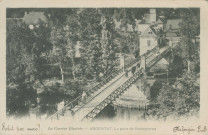 Argentat : "La Corrèze illustrée - Argentat - Le pont de Basteyroux".