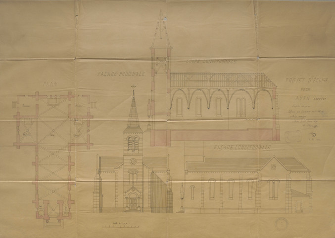 Église. Presbytère.