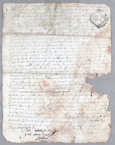 Minutes et répertoire chronologique : janvier 1751-décembre 1763